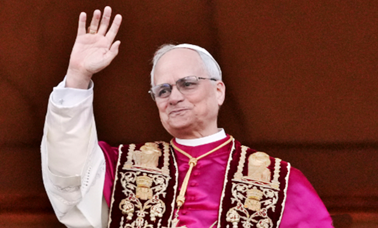 The newly elected Pope Leo XIV becomes First American Pope.