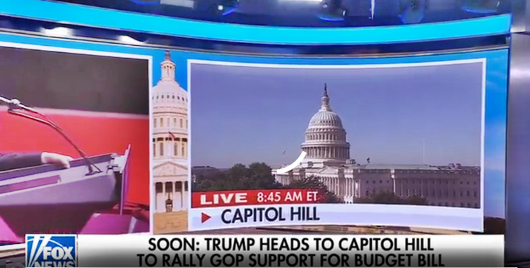 Trump says GOP is unified as he delivers 'pep talk' for 'big, beautiful bill'