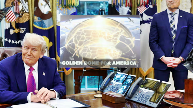 Trump rolls out Golden Dome missile defense project and appoints leader
