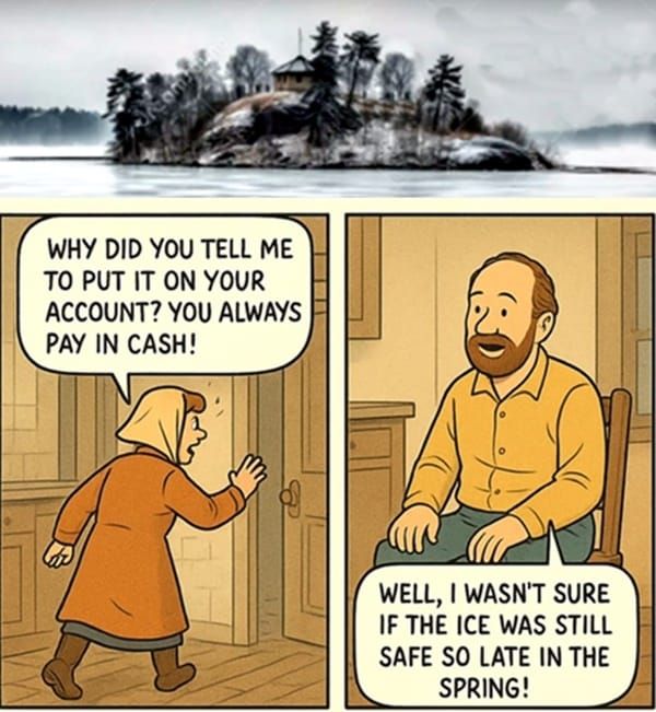 LIVING ON A RISKY ISLAND