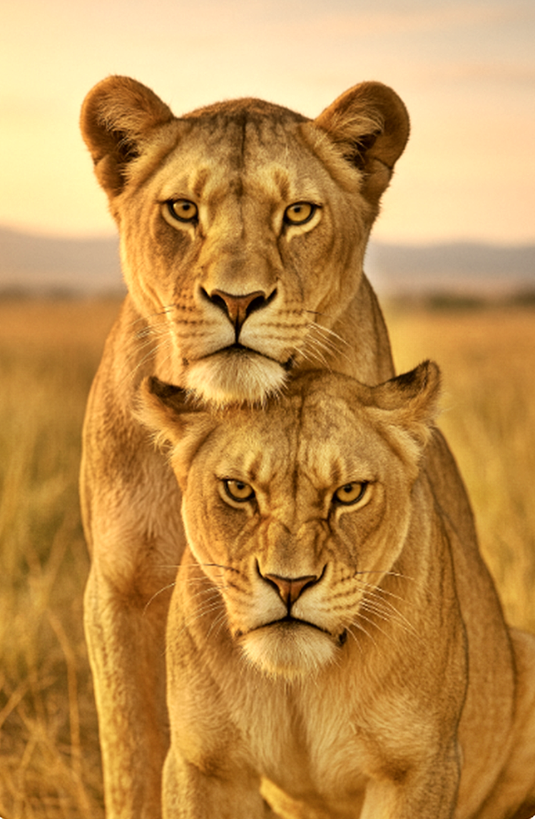 Lions Don’t Share the Spotlight – We Are the Spotlight