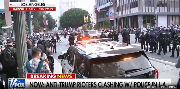 Multiple arrests near Portland ICE building after police declare riot