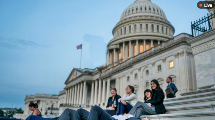 'Vote-a-rama' sets new record for longest in Senate history.