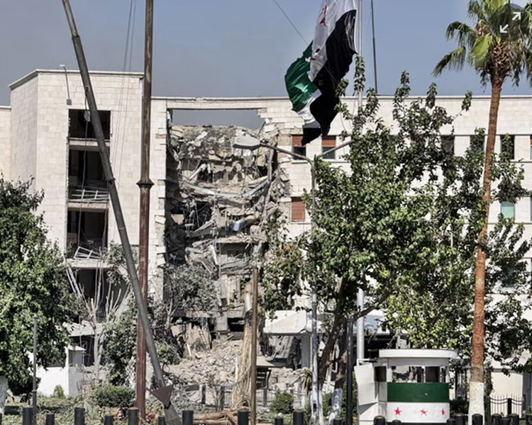 Israel strikes Syria’s defence ministry in third day of attacks