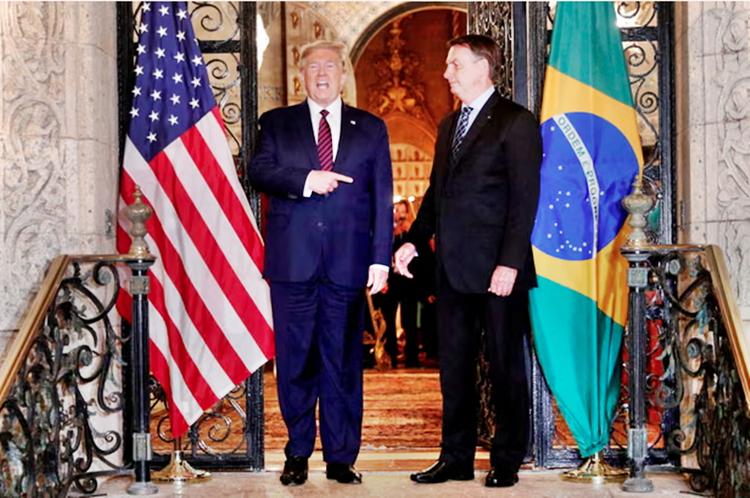 ‘Classic tinpot dictator’: Trump exports his assault on democracy to Brazil