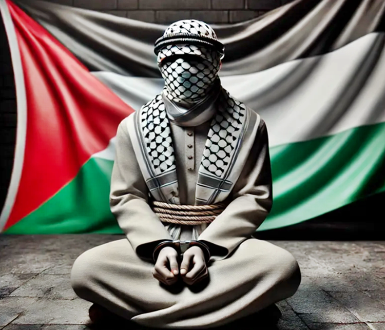 A hostage with a flag is no state. A two-state solution is not a solution