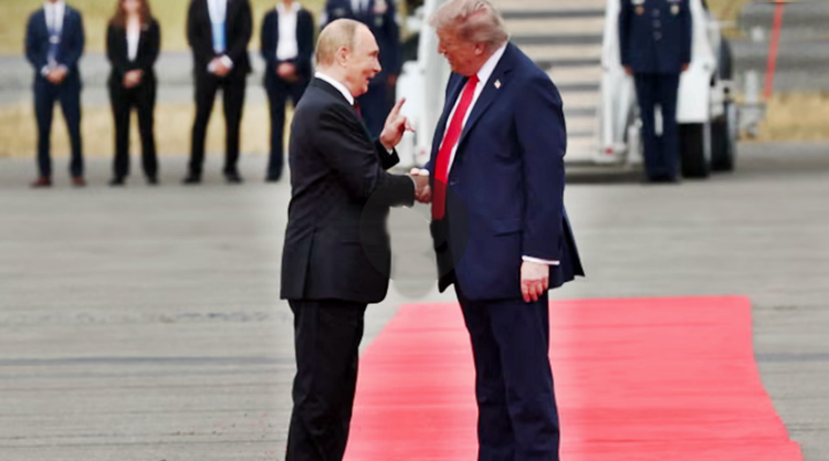 Trump and Putin begin pivotal summit on Ukraine war in Alaska – live updates