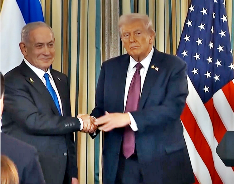 Trump gives Hamas ‘three or four days’ to respond to Gaza peace plan or face ‘a very sad end’ – live