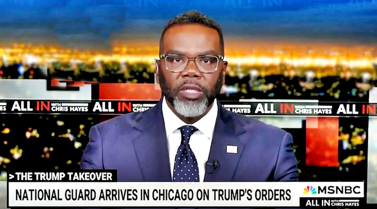 Chicago Mayor Declares He's "Defending Humanity" From Trump