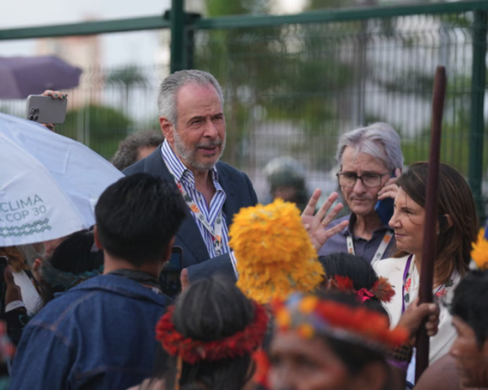 Cop day 5 live: Indigenous activists blockade the summit centre as climate conference continues