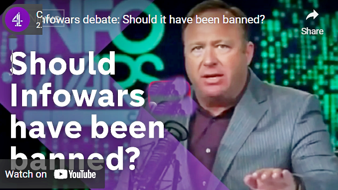 Today They Come For Alex Jones, Tomorrow For All of Us