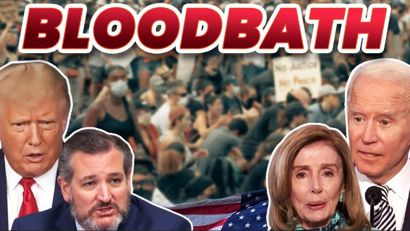 It’s gonna be a BLOODBATH on Election Day unless…the Democrats steal every single election across the USA.