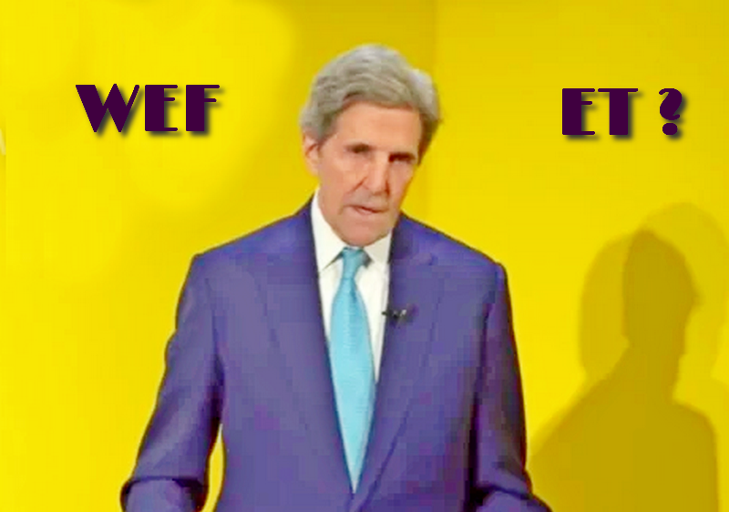 WORLD ECONOMIC FORUM UPDATE: John Kerry Claims to Be Part of a “Select Group of Human Beings”