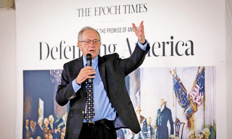 Dershowitz: Manhattan DA Using ‘Made-Up Laws’ in Trump Case