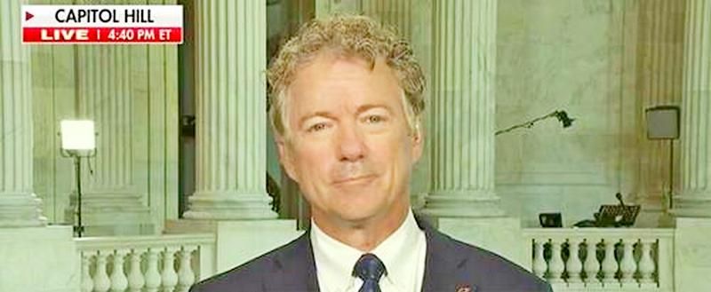 Watch: Rand Paul Warns "We're Out Of Ammo, We're Out Of Money"