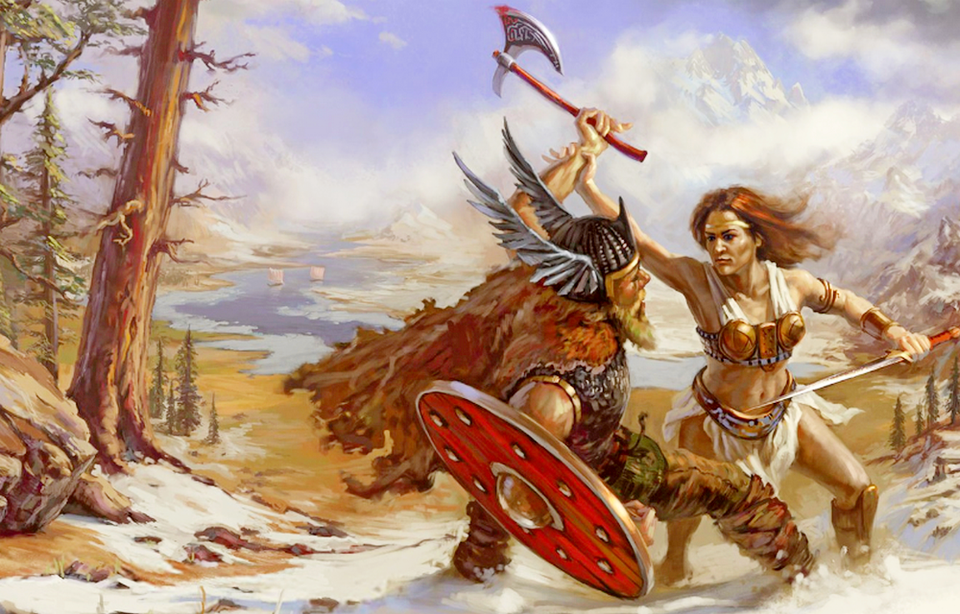 THE TALE OF WARRIOR AX-WED-PORTUGUESE
