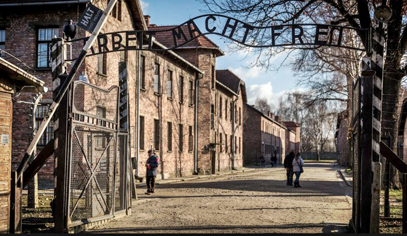 THE WALLS OF AUSCHWITZ