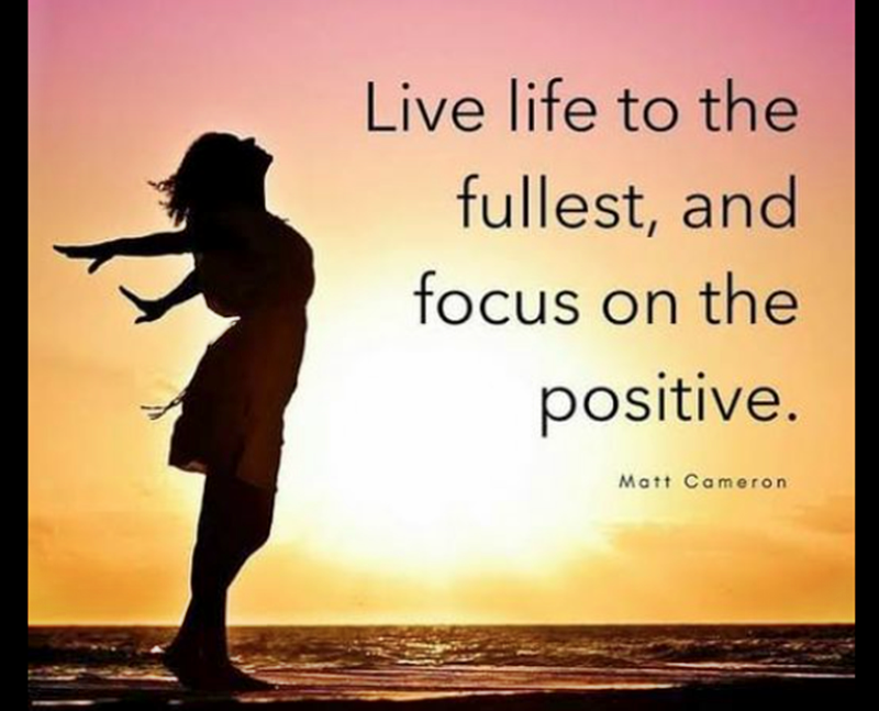 LIVE YOUR LIFE TO THE FULLEST!!