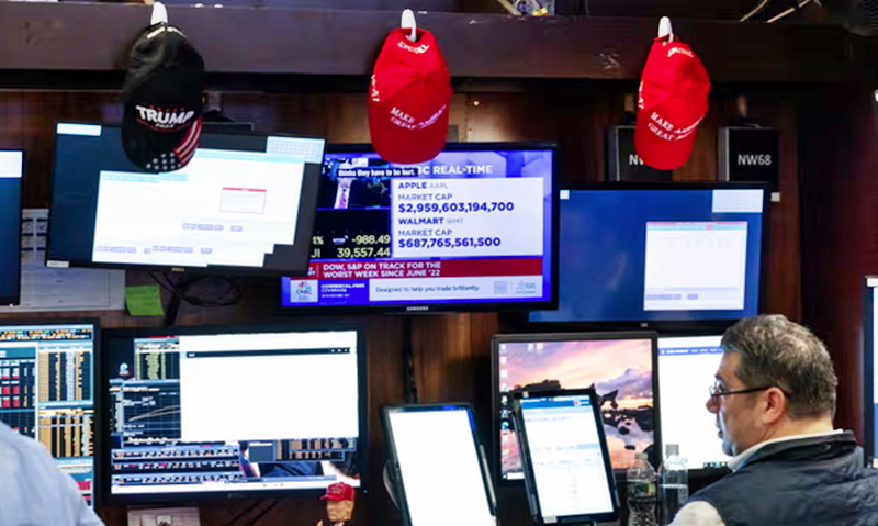 Markets brace for another volatile week as Trump’s most punitive tariffs kick in