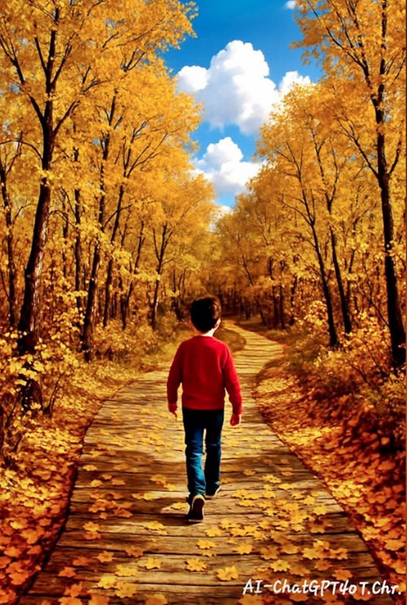 "LEO AND THE WOLF AT GOLDEN FOREST"