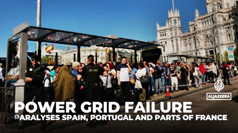 IBERIAN PENINSULA BLACKOUT: Spain’s Power Grid Taken Down By Israel 4 Days After Madrid Did This