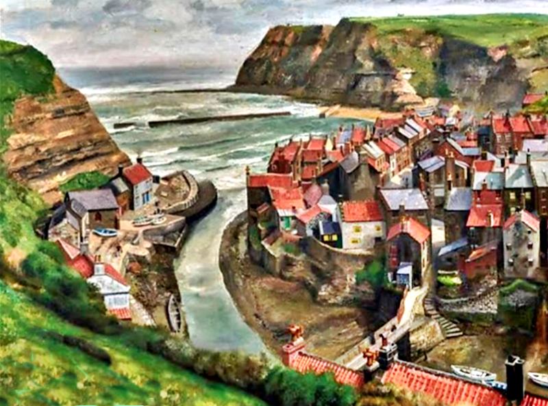 STAITHES FISHING VILLAGE