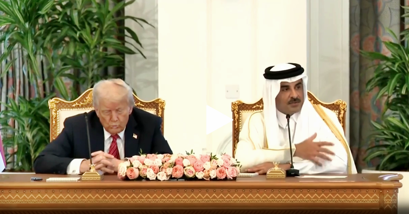 Trump signs agreements with Qatar on defense and Boeing purchases