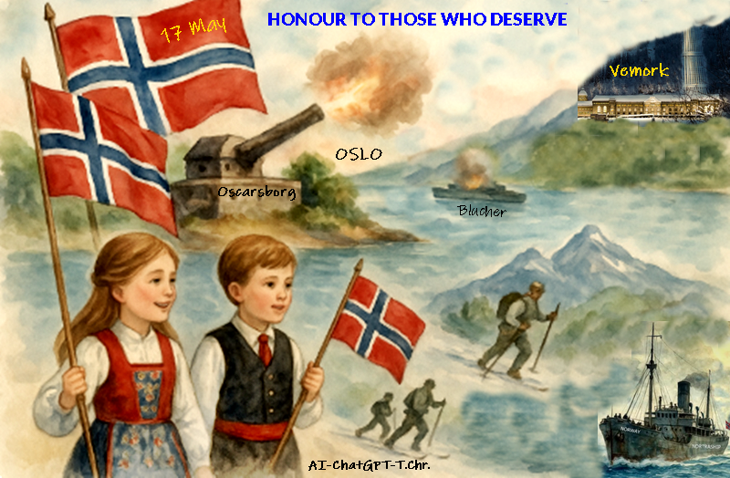 NORWAY’S NATIONAL DAY 17TH MAY: A TRIBUTE TO COURAGE AND FREEDOM