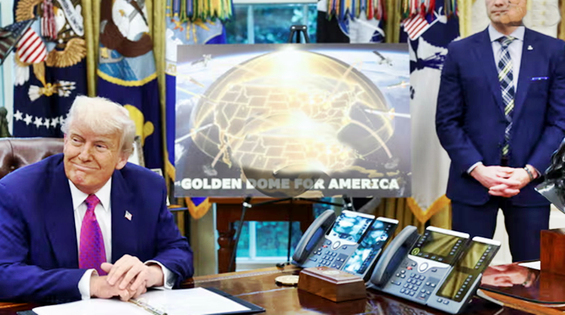 Trump rolls out Golden Dome missile defense project and appoints leader