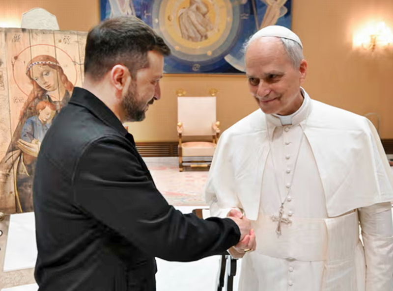 Ukraine war briefing: Pope opens Vatican door to peace talks, says Meloni