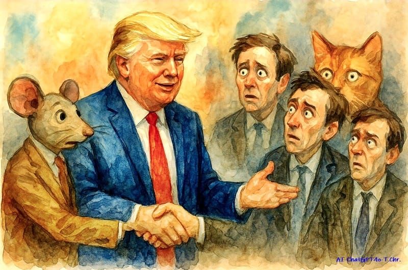POLITICS IS A CAT & MOUSE GAME