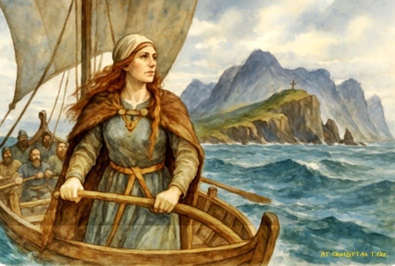 Auður Djúpúðga (also spelled Aud the Deep-Mind