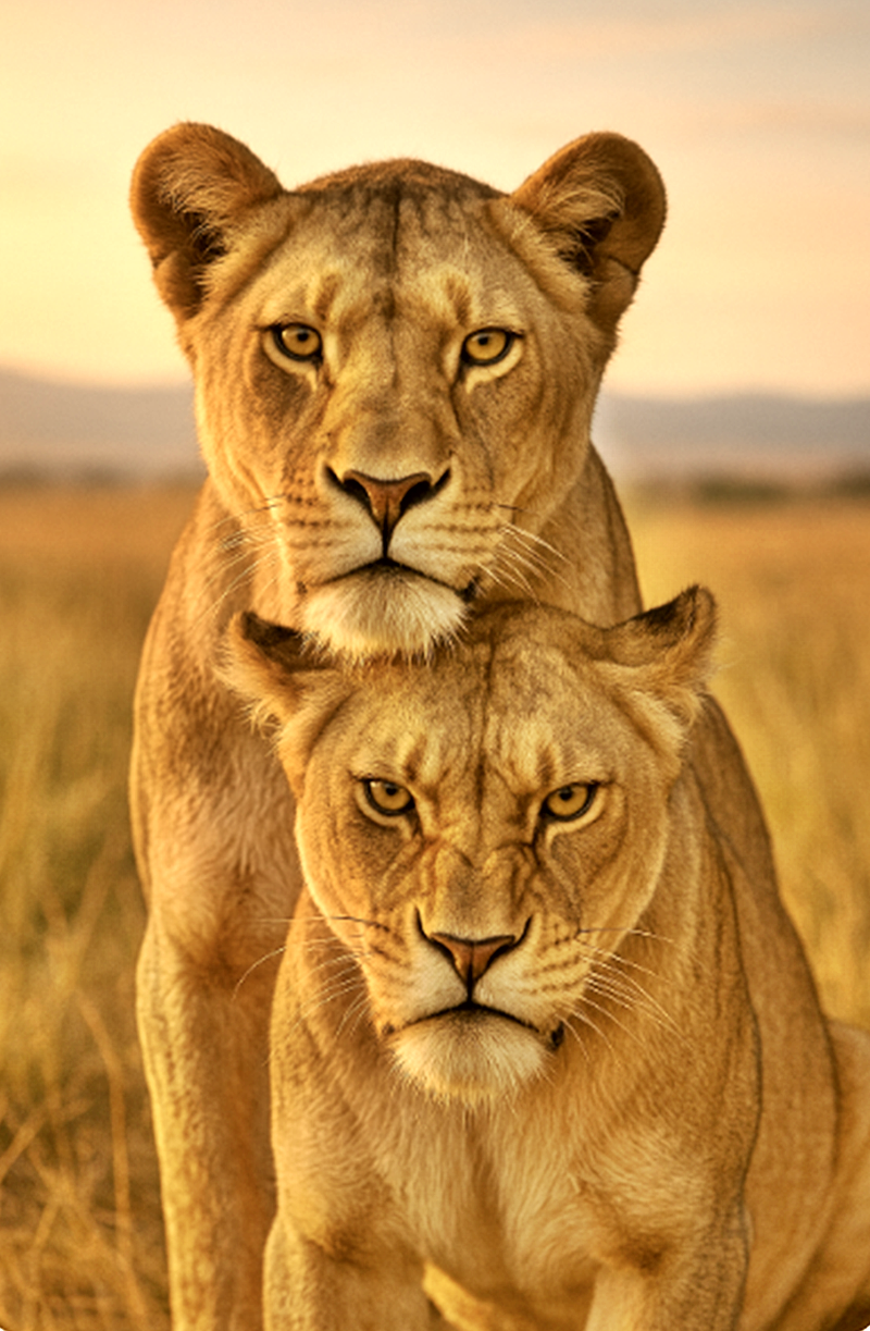 Lions Don’t Share the Spotlight – We Are the Spotlight