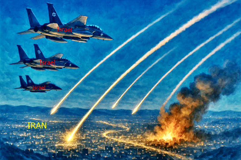 Israel Attacks Iran,Promising FullScale Military Operation.