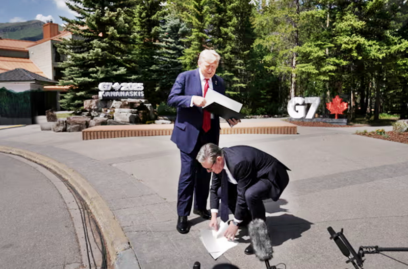 G7 leaders are paralysed by their fear of upsetting Donald Trump