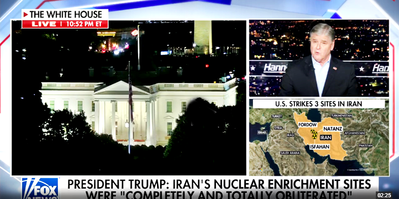 Military brass describe 'incredible and overwhelming success' of US strikes on Iran