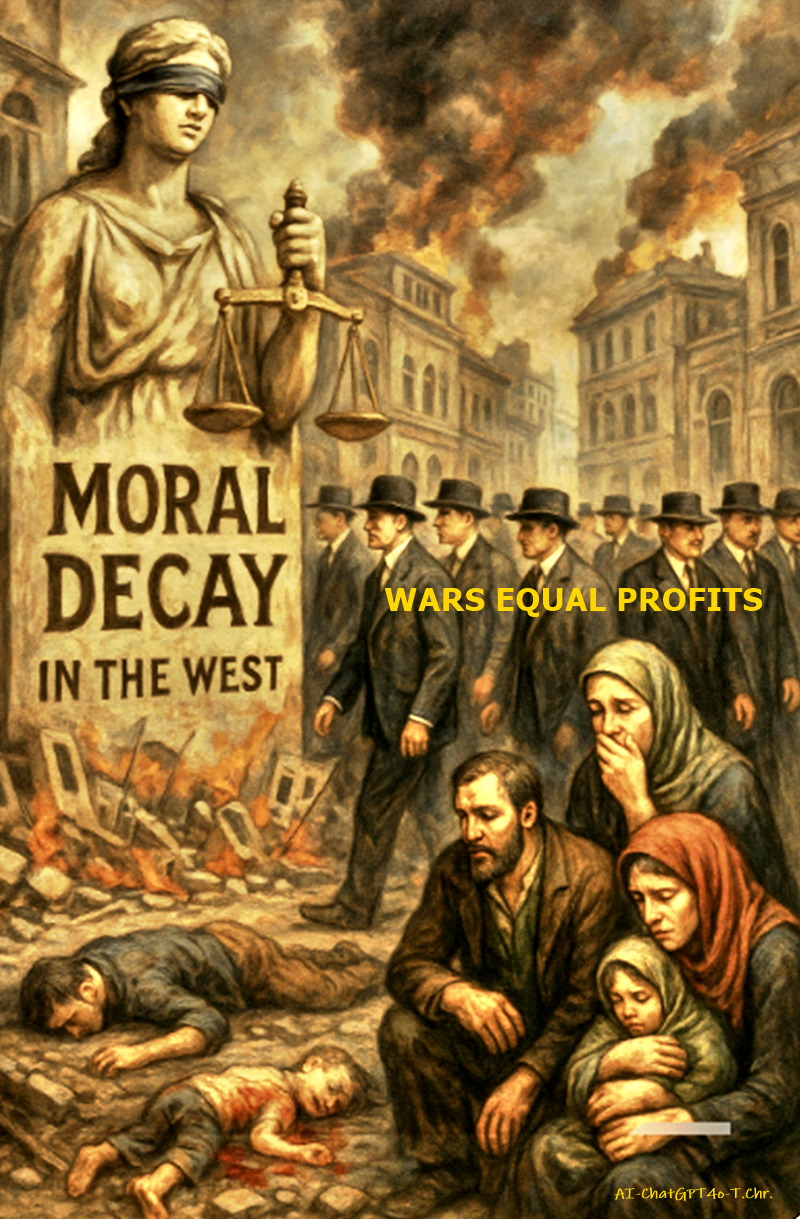 Moral decay in the West.