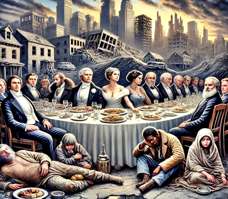 The West is heading towards historical doomsday.