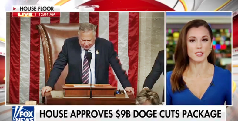 Congress sends $9B spending cuts package to Trump's desk after late-night House vote