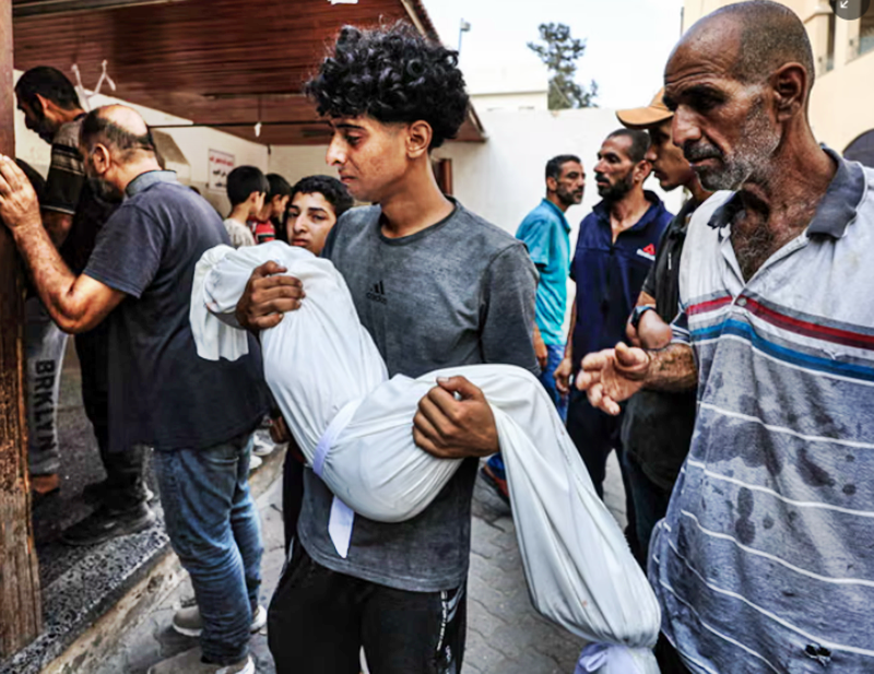 Middle East crisis live: dozens reported dead and more than 100 wounded after Israeli attacks on Gaza aid centres