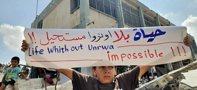 As Gaza Starves, Republicans Take Aim at Another Lifeline. Almost No One Noticed.
