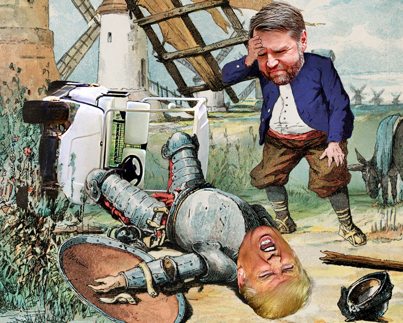 ‘He has trouble completing a thought’: bizarre public appearances again cast doubt on Trump’s mental acuity