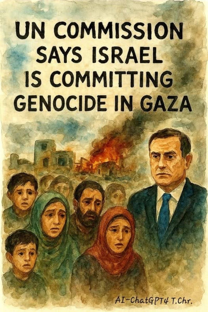 UN commission says Israel is committing genocide in Gaza