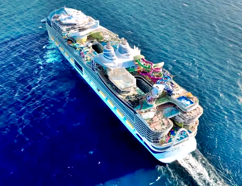 World's largest cruise ship debuts as industry expects 19 million travelers