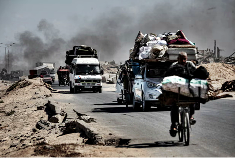 Israel orders Gaza City residents to leave as military prepares to occupy the city.
