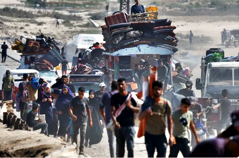 Israel deepens Gaza City offensive as Netanyahu heads to US