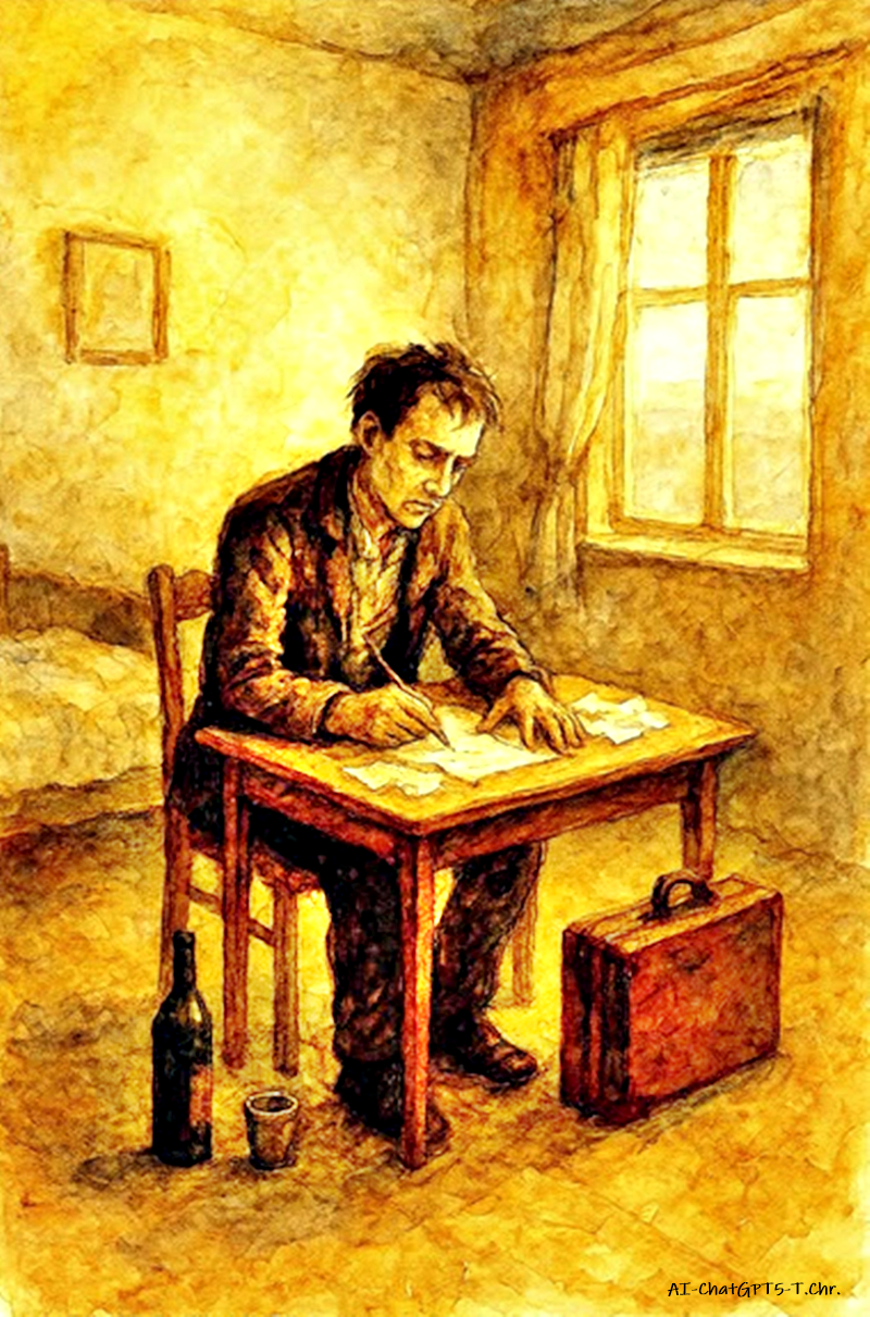 WHEN I THINK OF THE THINGS I ENDURED TRYING TO BE A WRITER