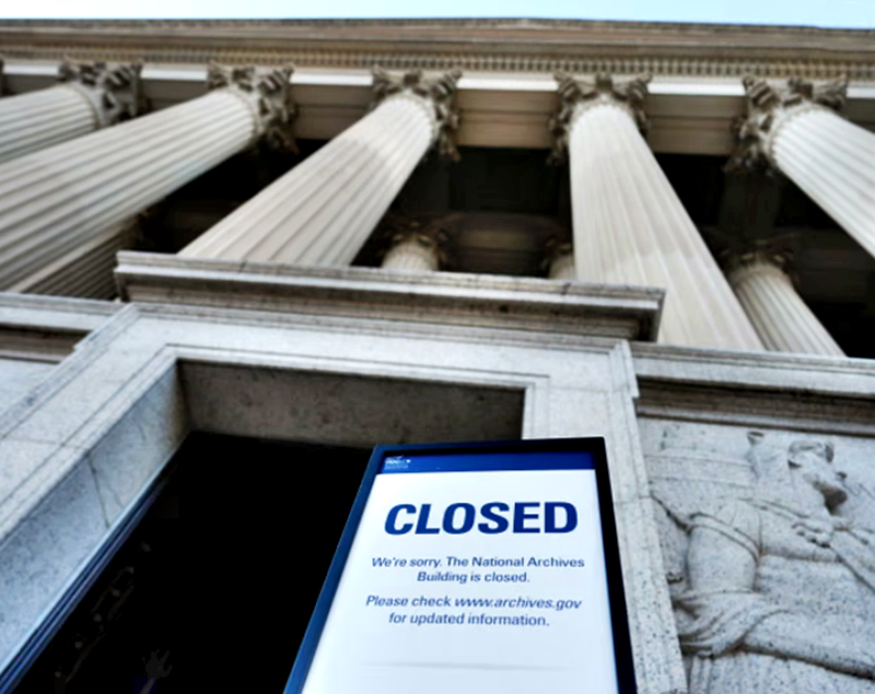 US government shutdown live: ‘erratic’ and ‘unhinged’ Trump to blame for shutdown, say senior Democrats