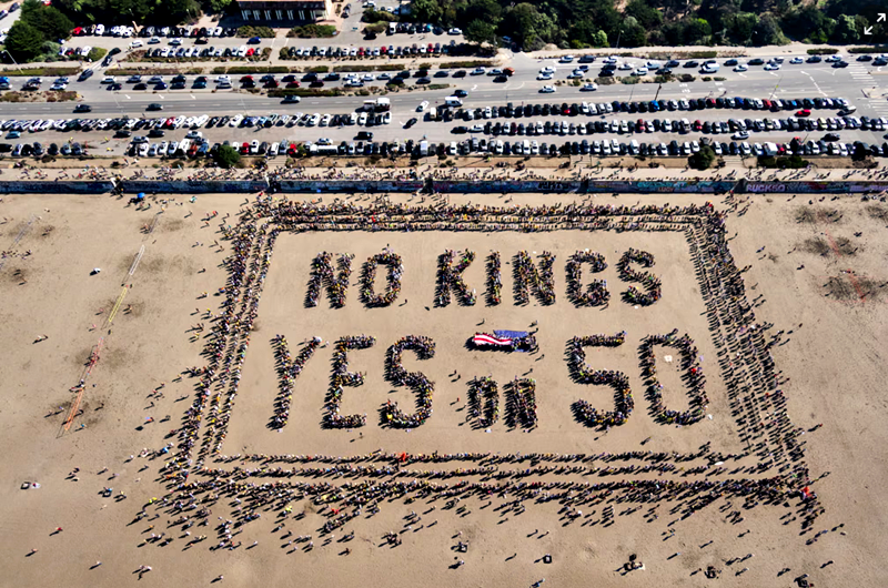 How ‘screw Trump’ messaging may help California’s Proposition 50 prevail