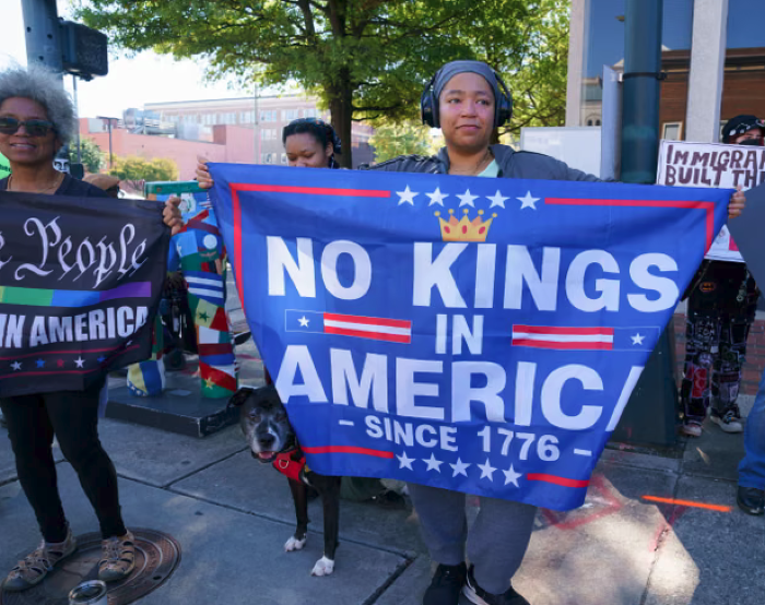 A year on from Trump’s victory, resistance is everywhere